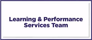 Learning, Performance and Strategy Services 